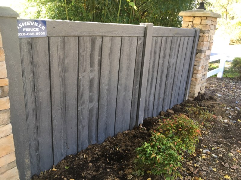 PVC/Vinyl Fences Asheville Fence Residential and Commercial Fence